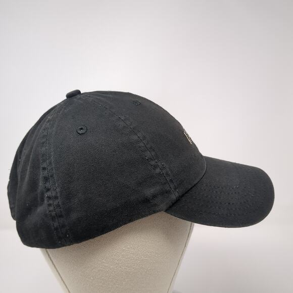 IYCYM Slideback Baseball Cap Black One Size Adjustable Embroidered Vented Holes - Picture 5 of 9